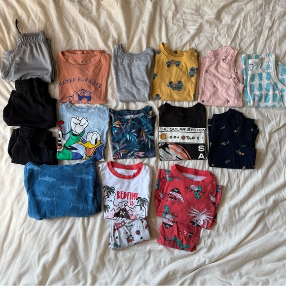 Assorted 4T Boys Clothing Bundle - Summer Theme - Picture 1 of 4